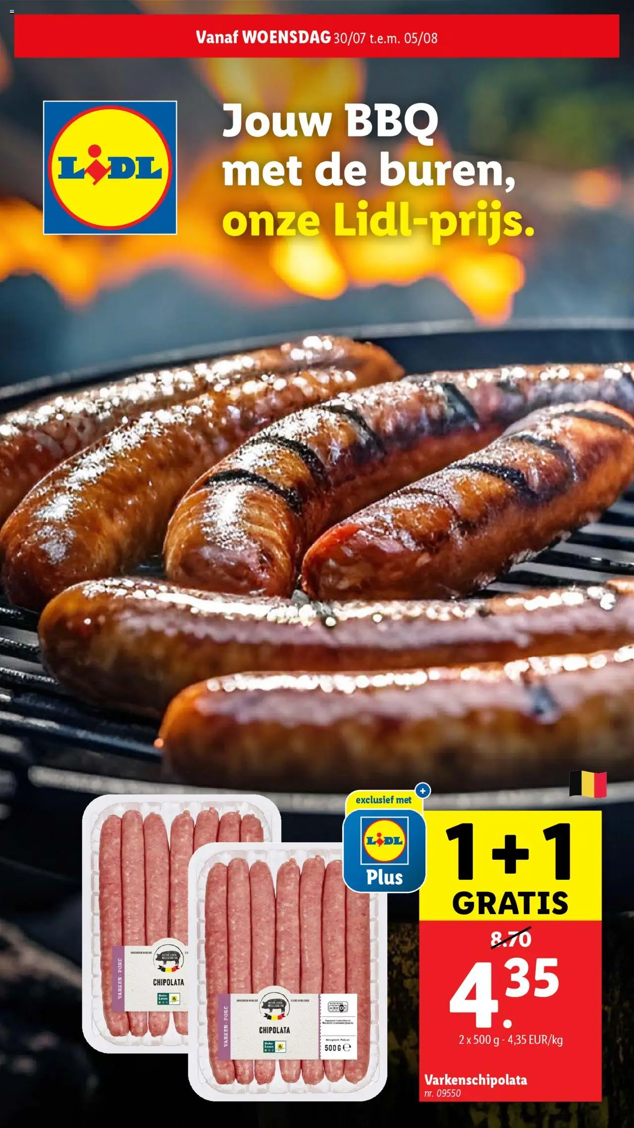 Lidl folder week 31 - pagina 1- geldig vanaf 30/07/2025