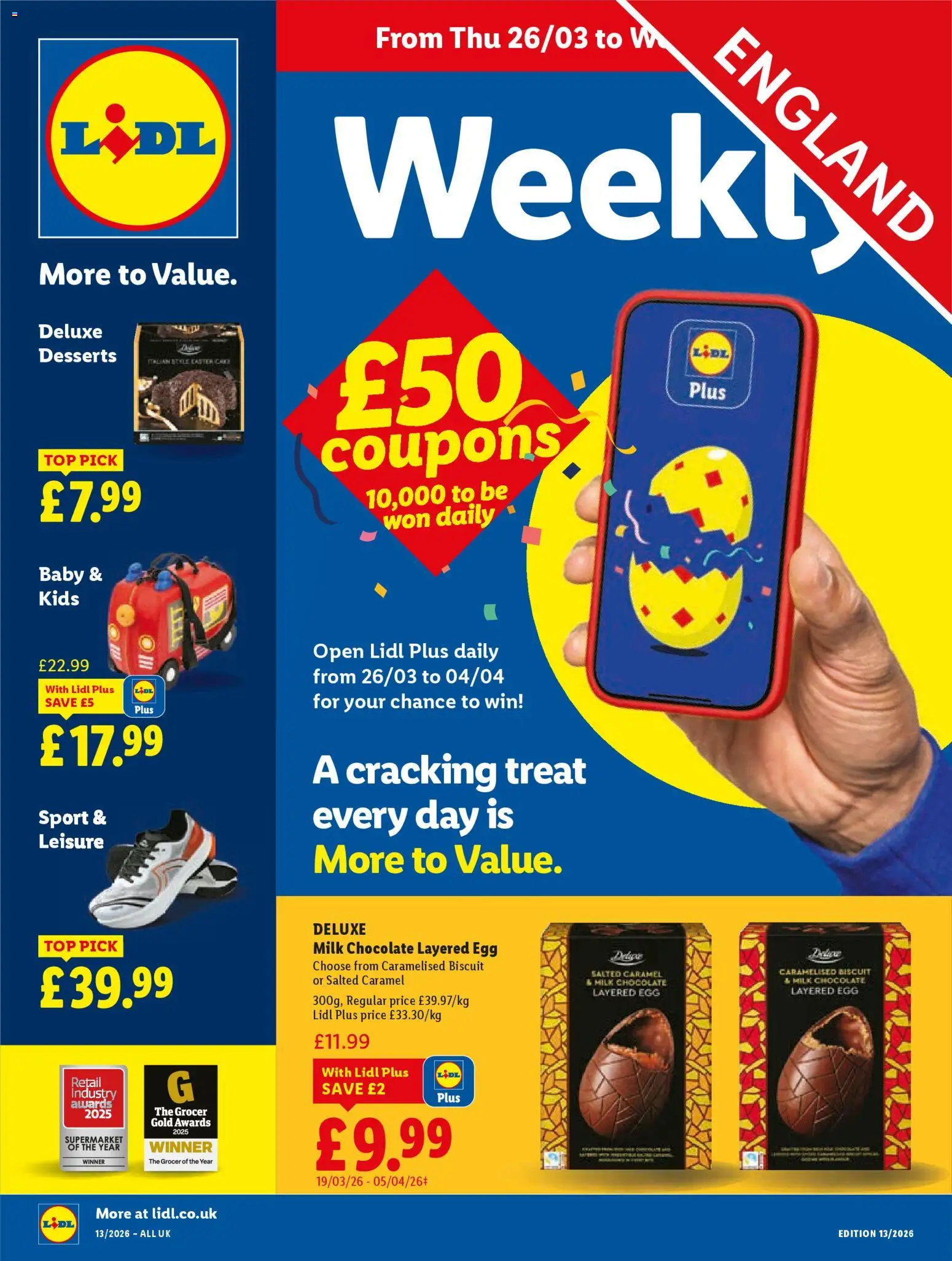 Lidl - Lidl Weekly - page 1- valid from 26/03/2026