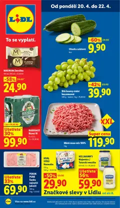 Náhled Lidl leták platný od 20.04.2026