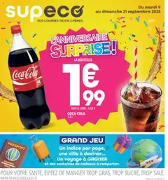 Aperçu Supeco catalogue valable à partir du 09/09/2025