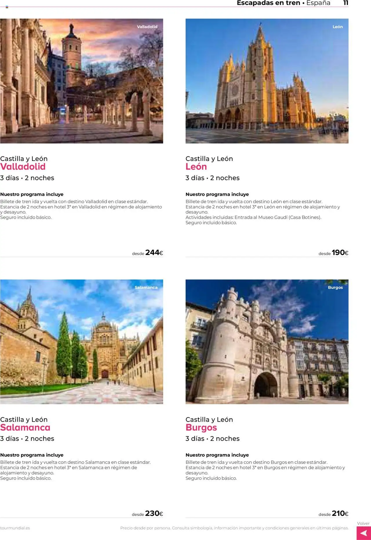 Viajes El Corte Inglés - España e Europa - Página de 11 - Válido desde 17/03/2025