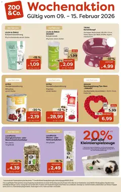 Vorschau Zoo & co Prospekt gültig ab 09.02.2026