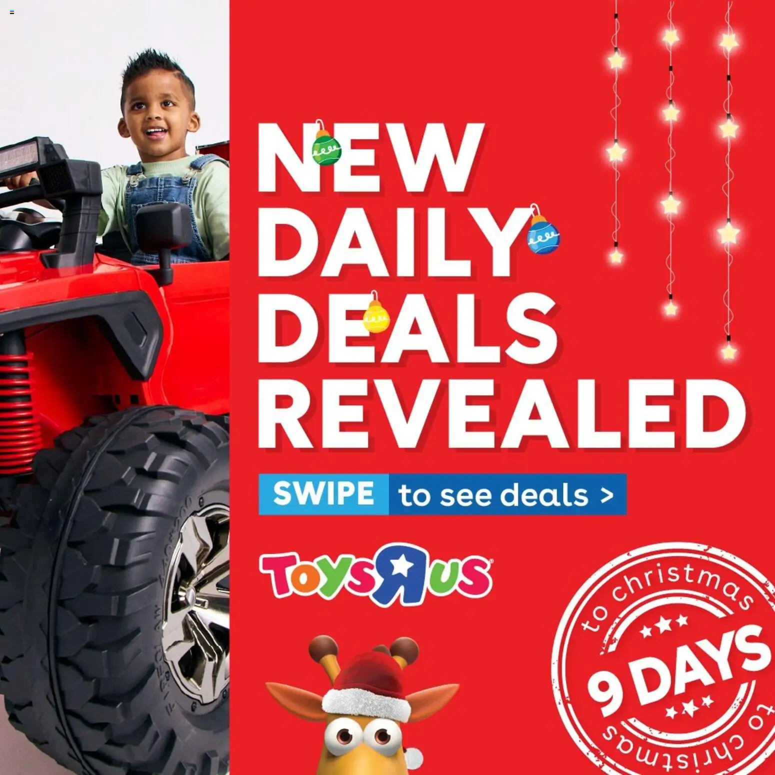 Toys R Us Day 9 of Christmas Deals - page 1- valid from 16/12/2025