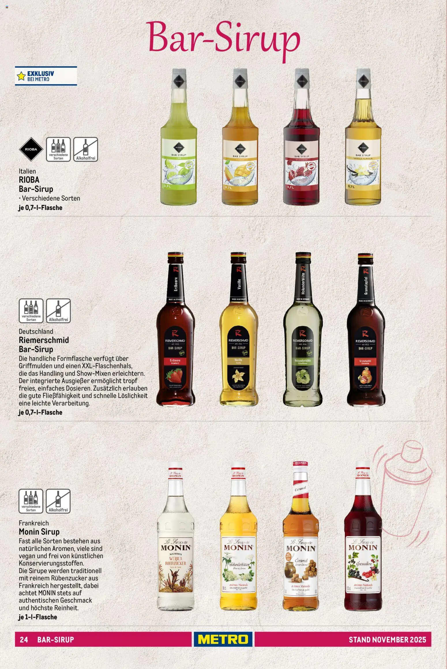 Metro - Spirituosen Sortiment - Seite 24 - gültig ab 01.12.2025