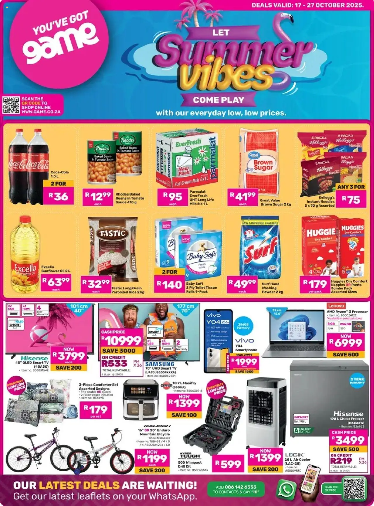 Game - Let Summer Vibes Come Play - page 1- valid from 17/10/2025