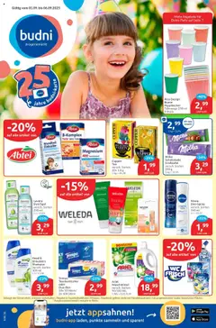 Vorschau Budni Prospekt 	 gültig ab 01.09.2025