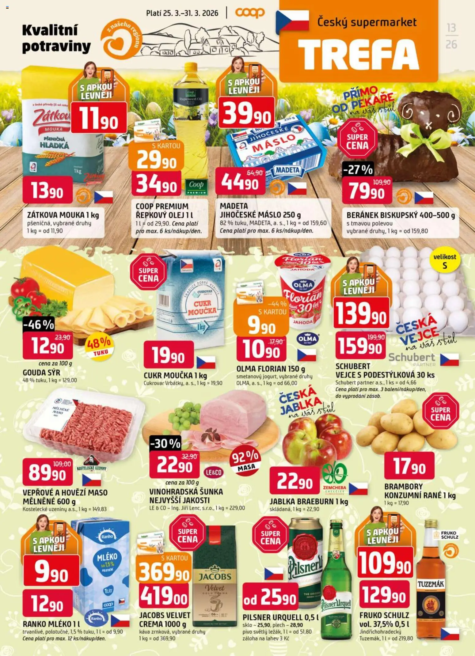 Trefa leták - strana 1- platný od 25.03.2026