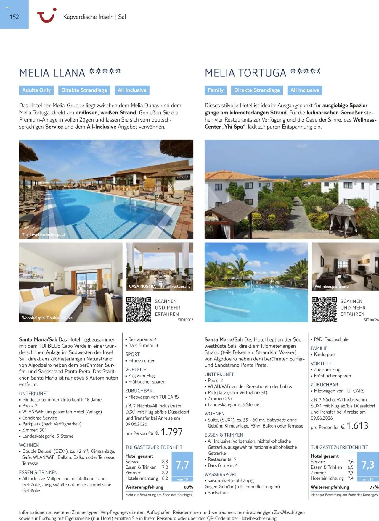 TUI Prospekt Kanaren, Kapverden & Senegal 2025/26	  - Seite 152 - gültig ab 01.11.2025