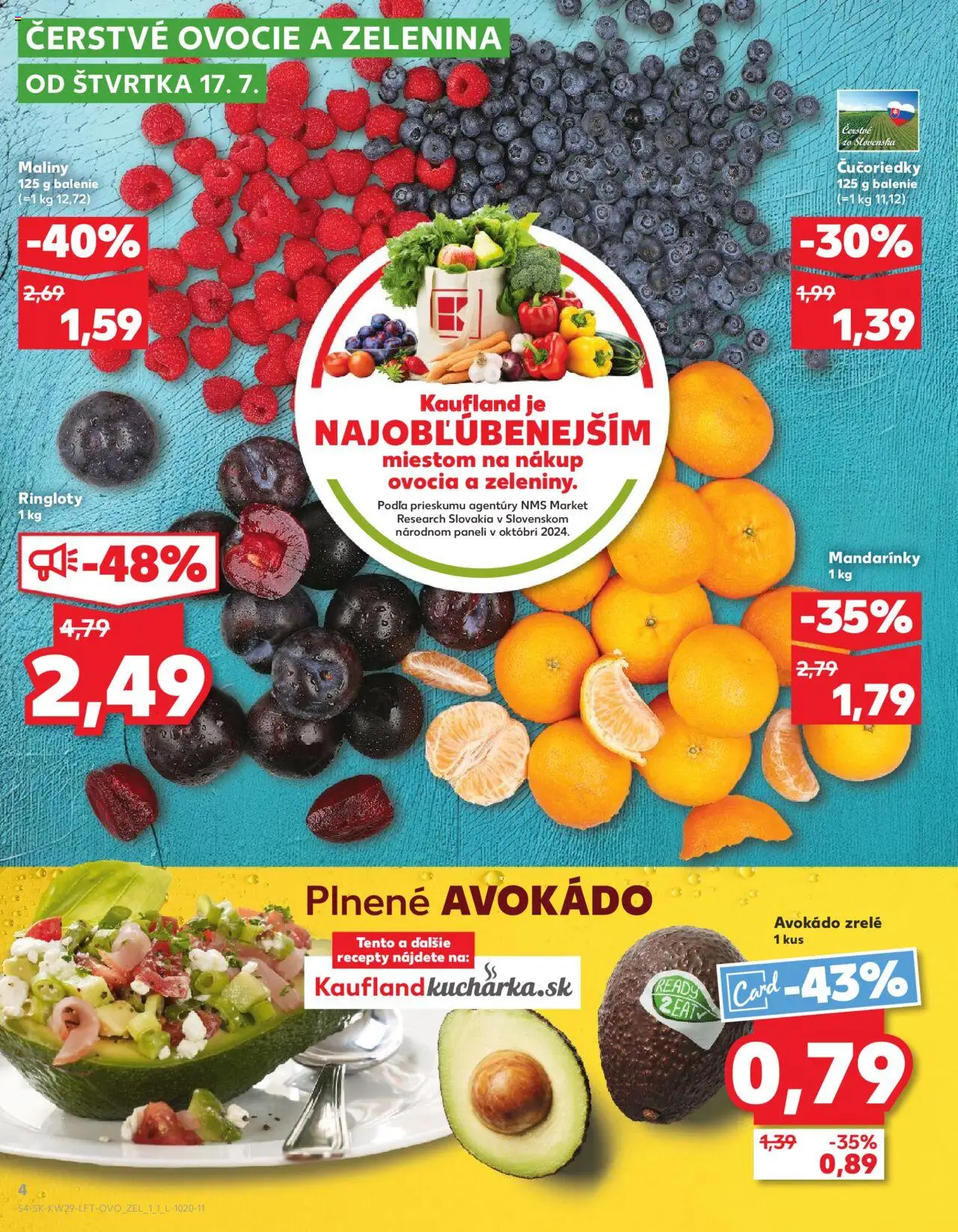 Kaufland SK - Bratislava-Devínska Nová Ves - 4oldal - érvényes 2025.07.17.-tól