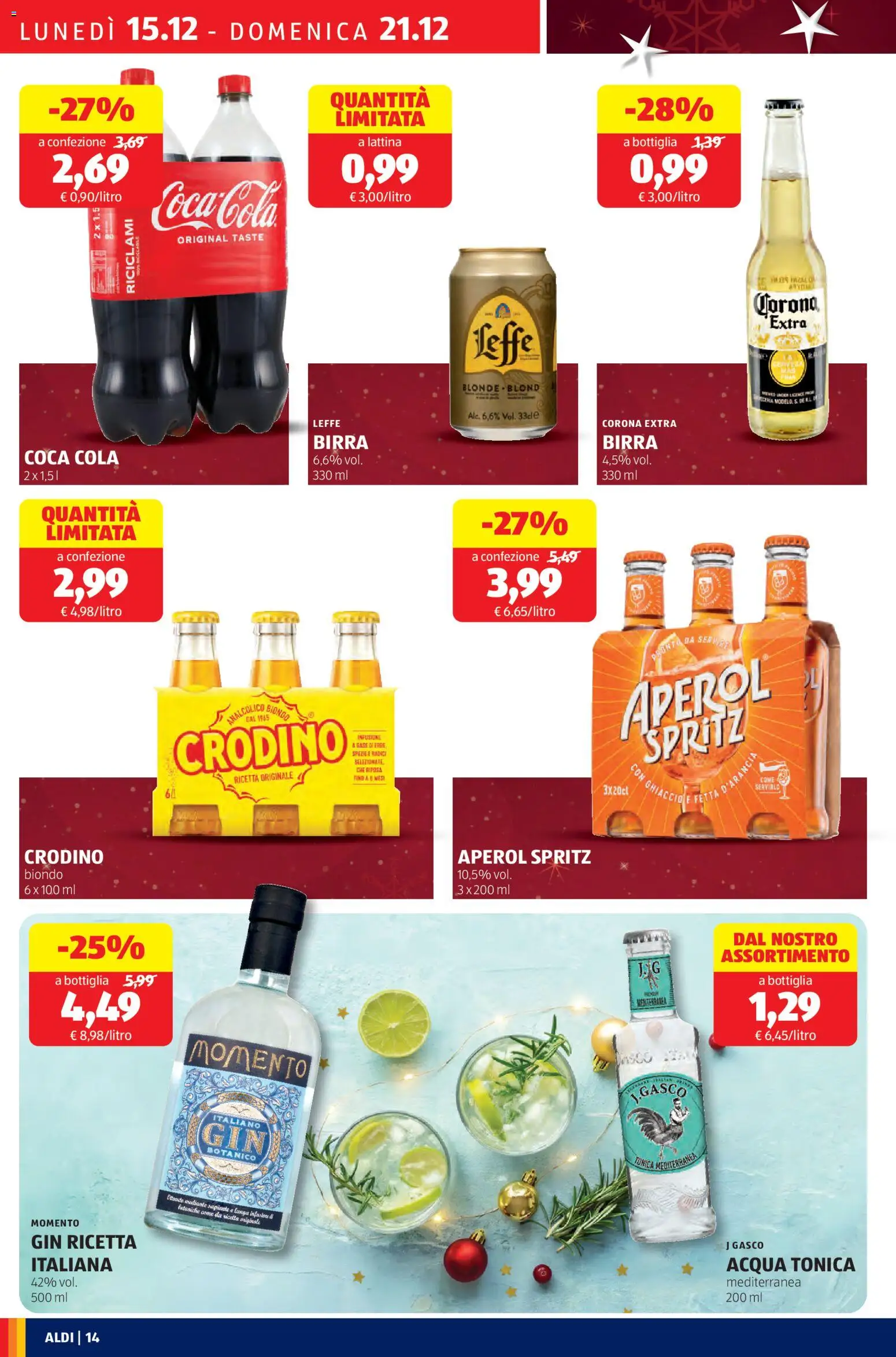 Volantino Aldi	 - pagina 14 - valido dal 15/12/2025