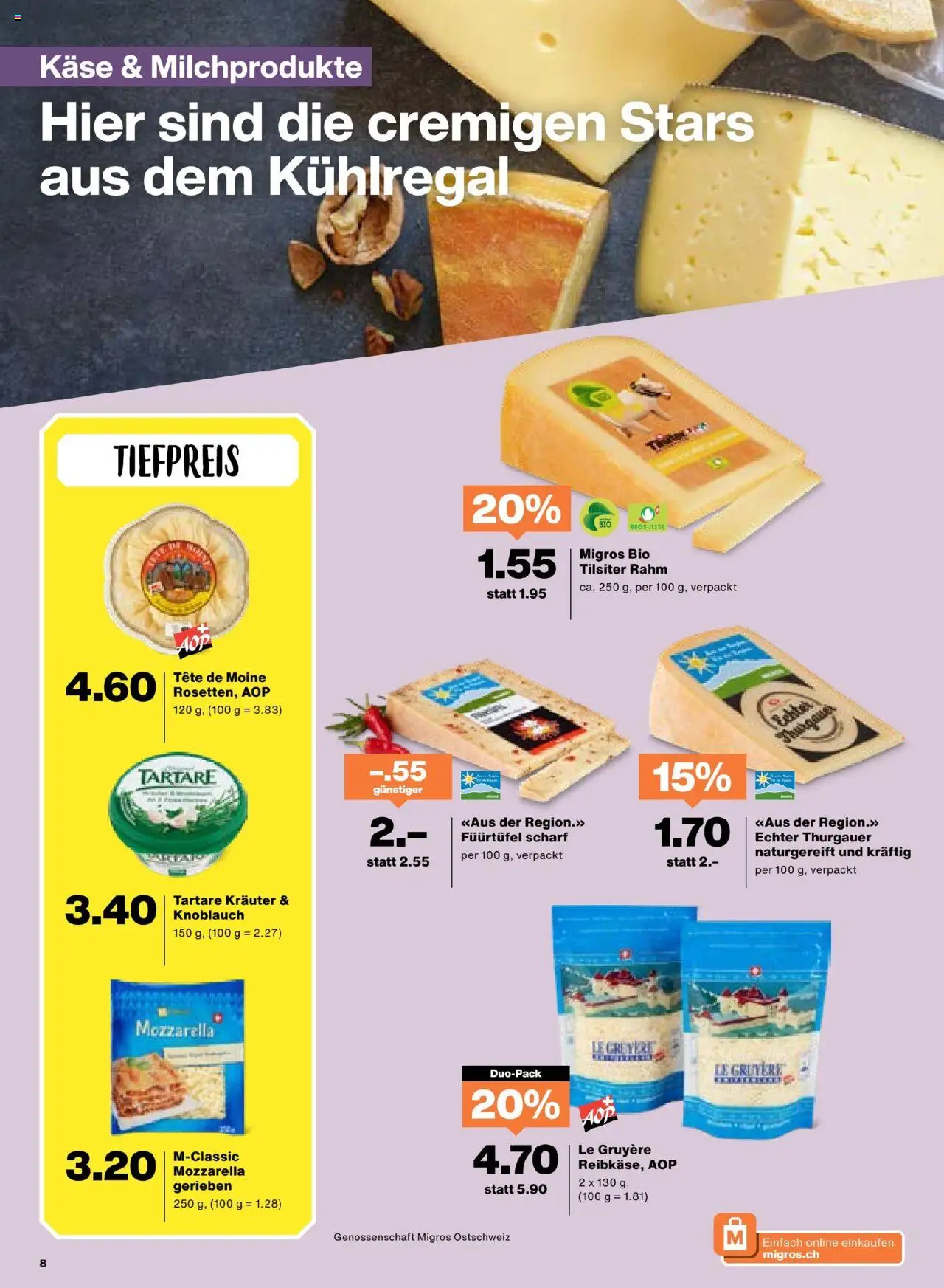 Migros Aktionen - Seite 8- gültig ab 22.07.2025