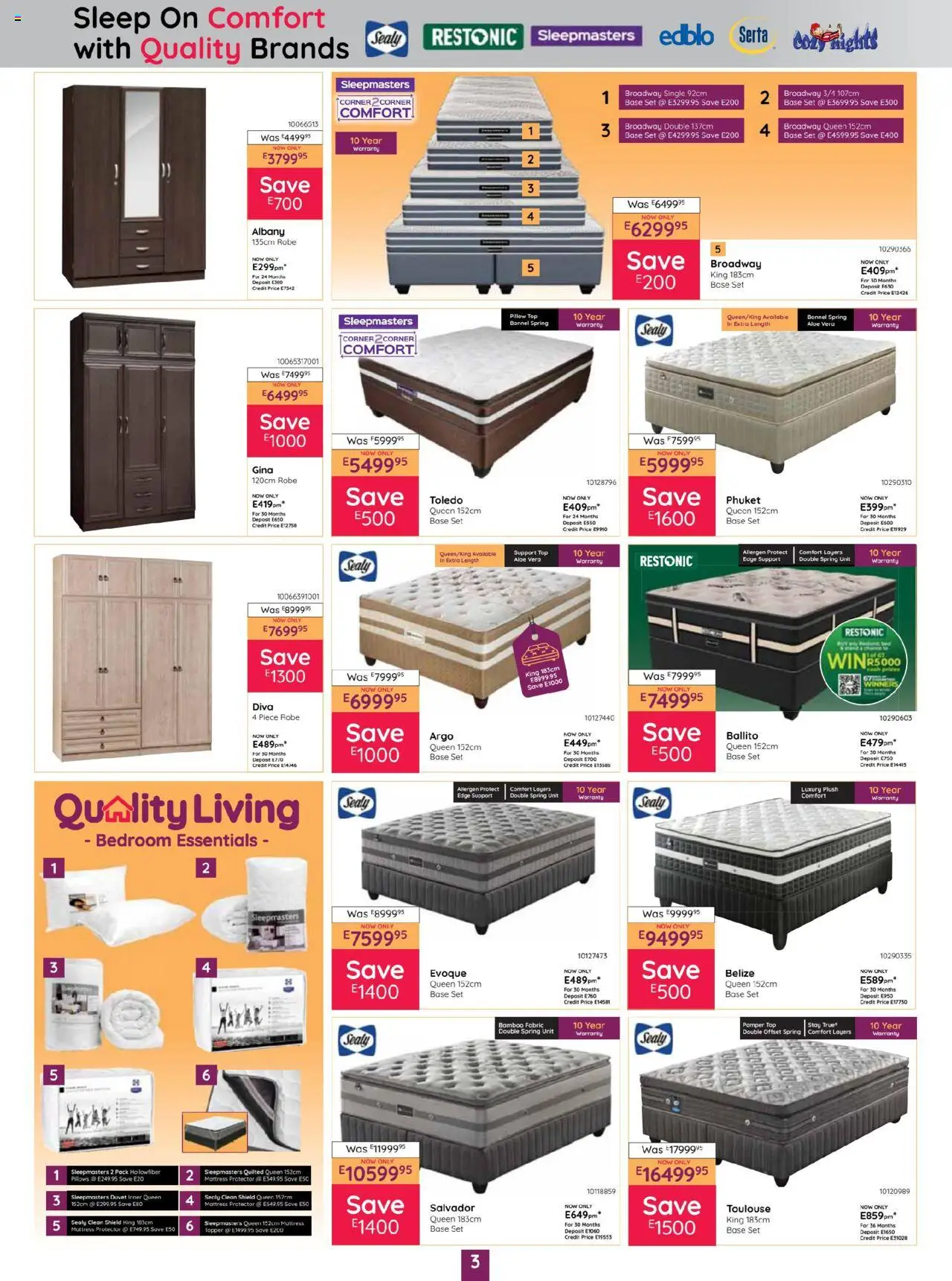 Bradlows Eswatini Catalogue - page 3- valid from 17/07/2025