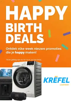 Krëfel folder / publicité geldig vanaf 01/10/2025