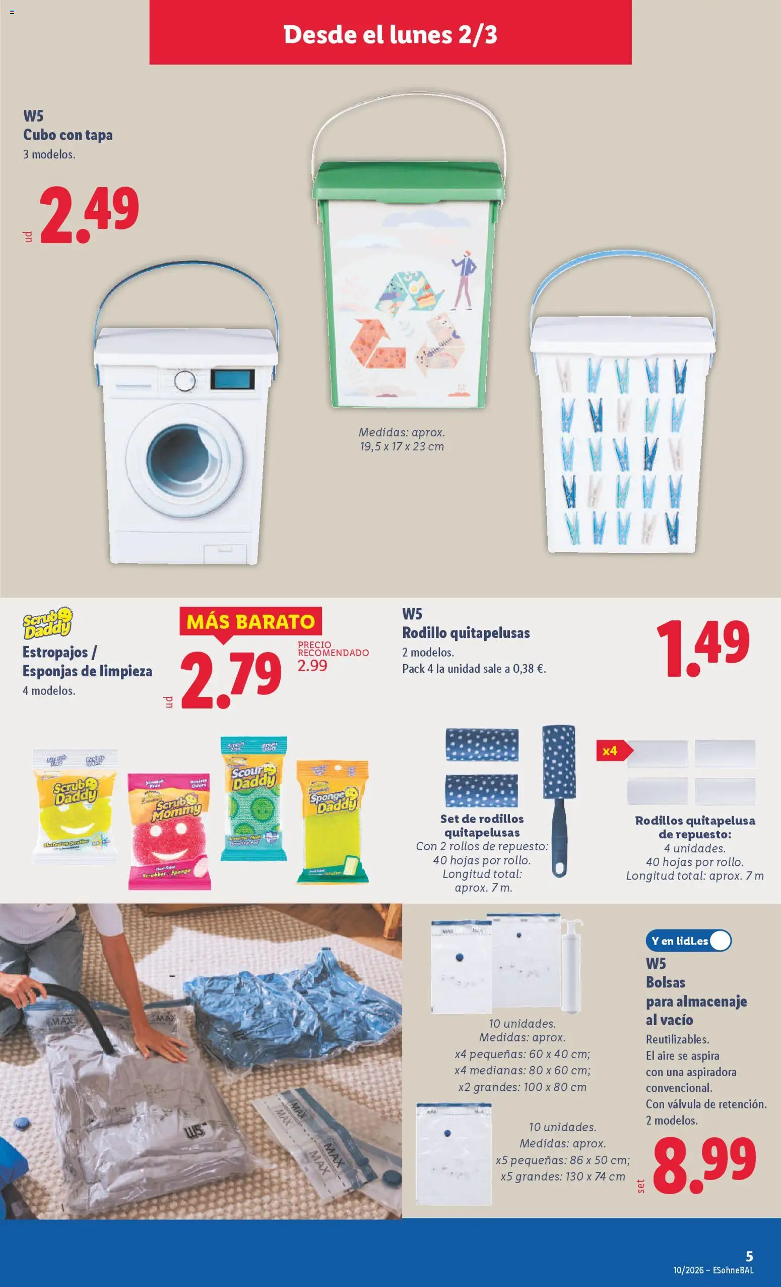 Lidl folleto de bazar - Página de 9 - Válido desde 02/03/2026