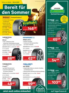 Vorschau Lagerhaus bereit für den Sommer gültig ab 01.04.2026