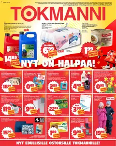 Esikatselu Tokmanni tarjoukset voimassa alkaen 16/03/2026