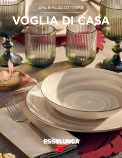 Anteprima Esselunga S Voglia di Casa catalogo valida dal 09/10/2025