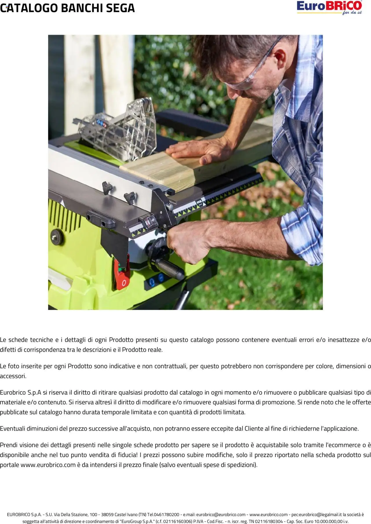 Eurobrico Banchi Sega catalogo - pagina 10 - valido dal 23/07/2025