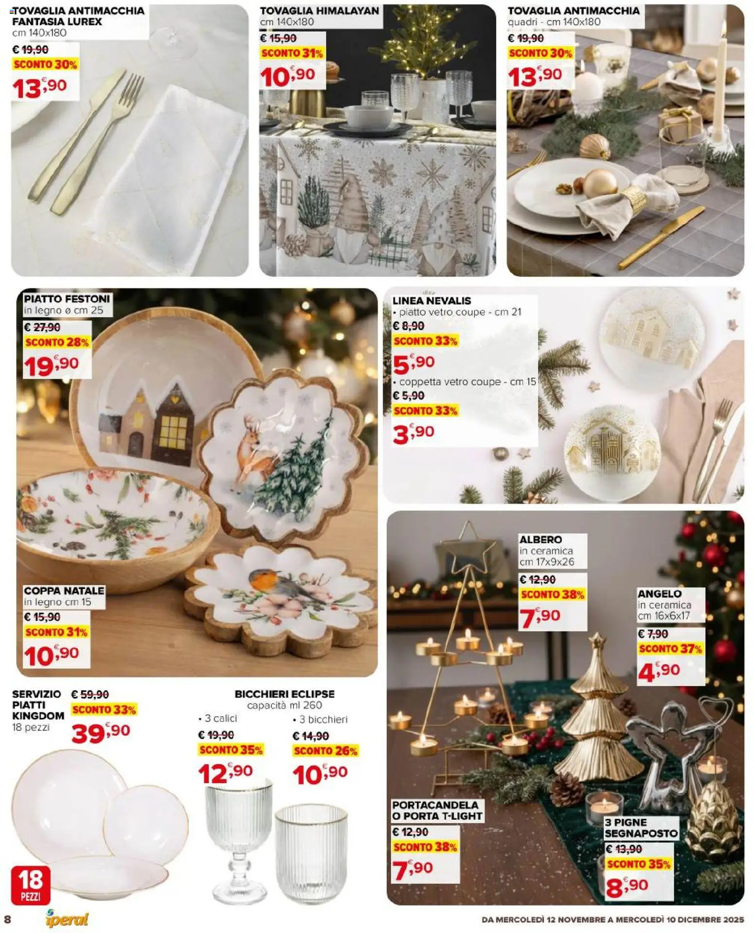 Iperal Decori natalizi catalogo - pagina 8 - valido dal 12/11/2025