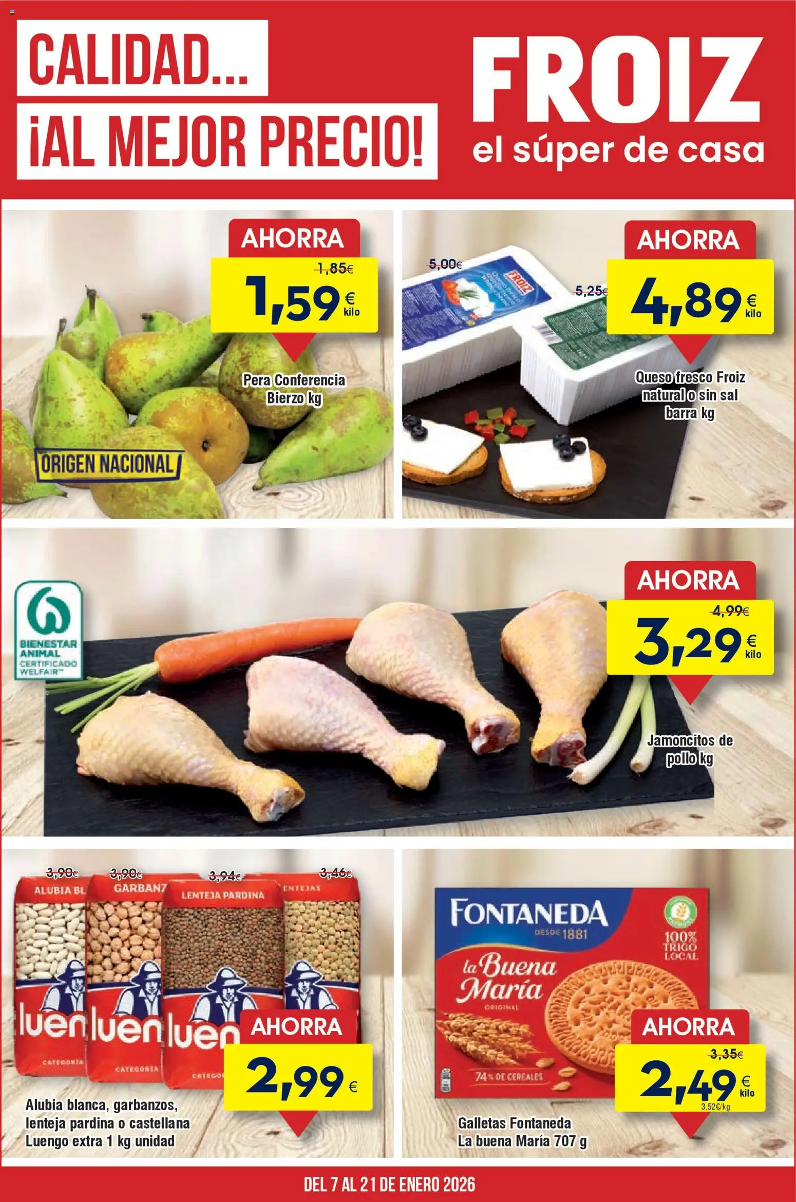Froiz folleto - Página de 1 - Válido desde 07/01/2026