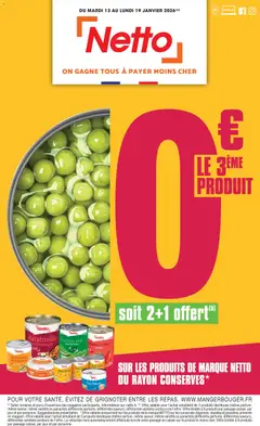 Aperçu Netto catalogue valable à partir du 13/01/2026