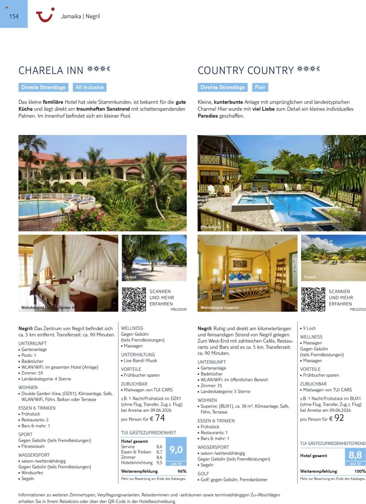 TUI Prospekt Mittelamerika &amp; Karibik 2025/26	 - Seite 154 - gültig ab 01.11.2025