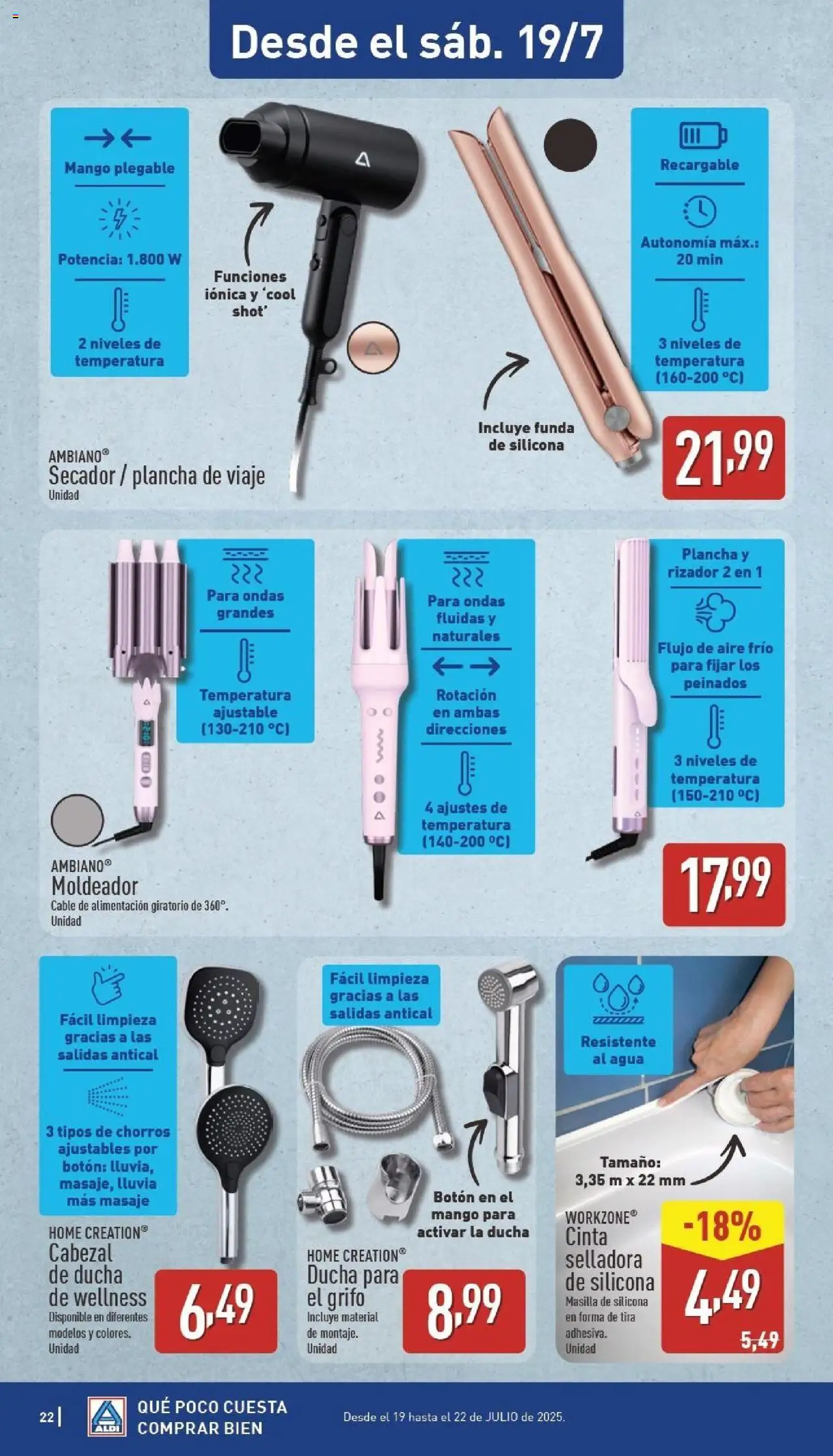 Aldi folleto Baleares - Página de 22 - Válido desde 14/07/2025