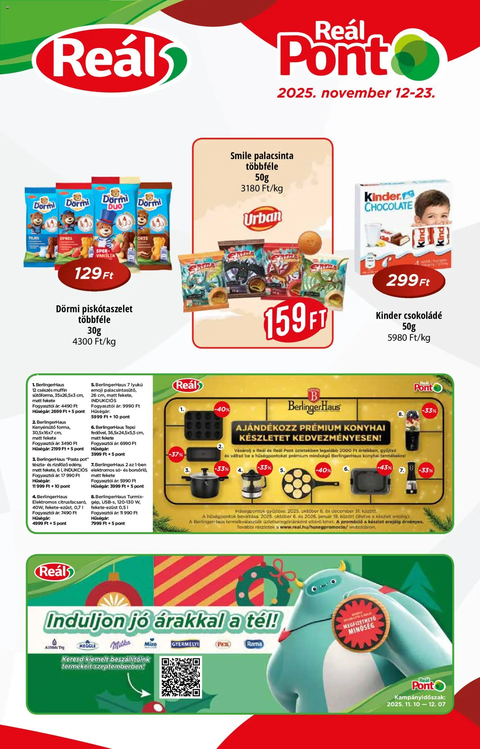 Reál Akciós újság - 1oldal - érvényes 2025.11.12.-tól