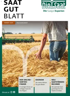 Vorschau Lagerhaus Saatzeitung Herbst Trockengebiet gültig ab 01.09.2025