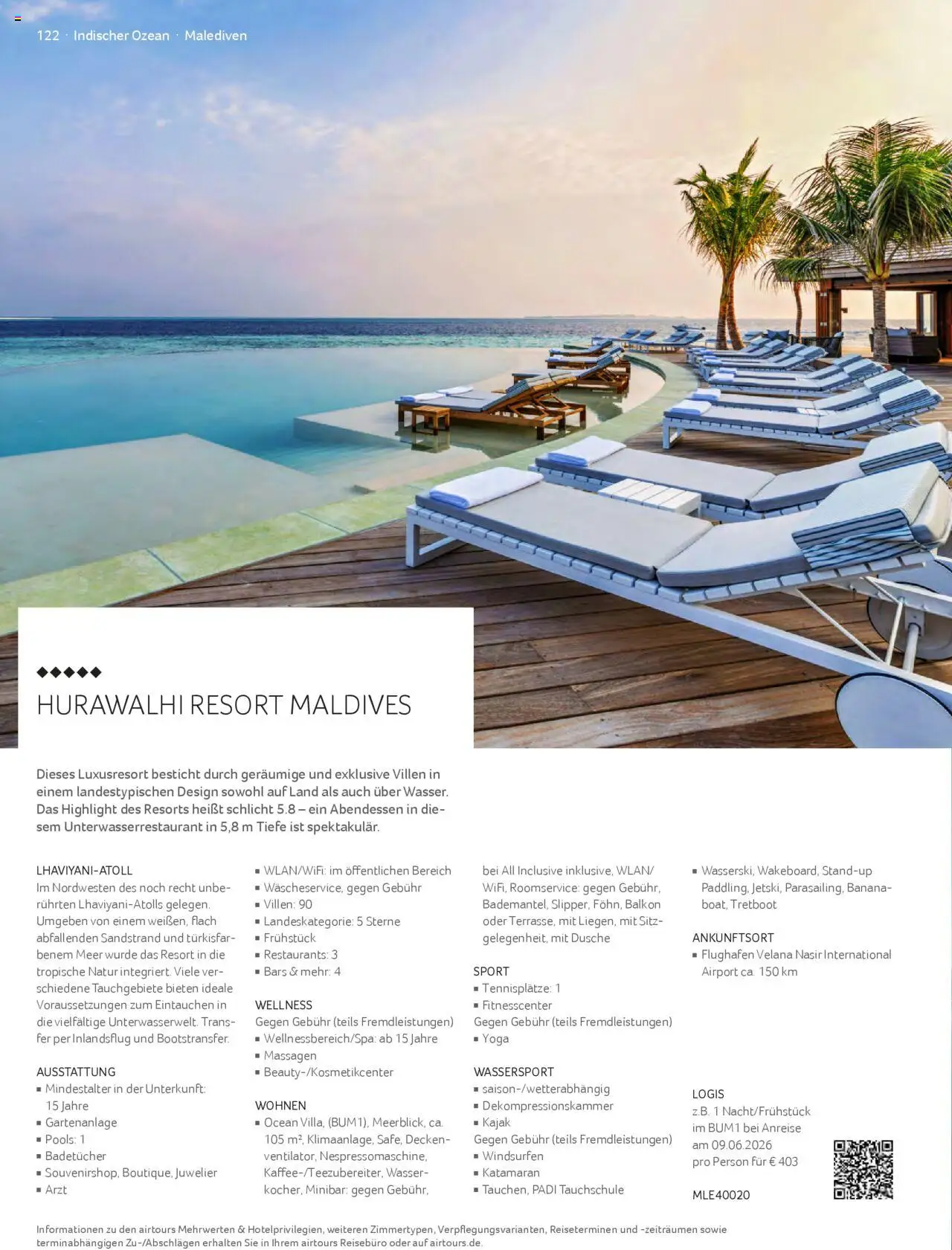 TUI airtours Katalog  Erstklassige Fernreisen 2025/26 - Seite 122 - gültig ab 01.11.2025