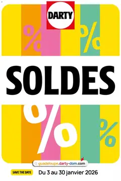Aperçu Darty Soldes valable à partir du 03/01/2026
