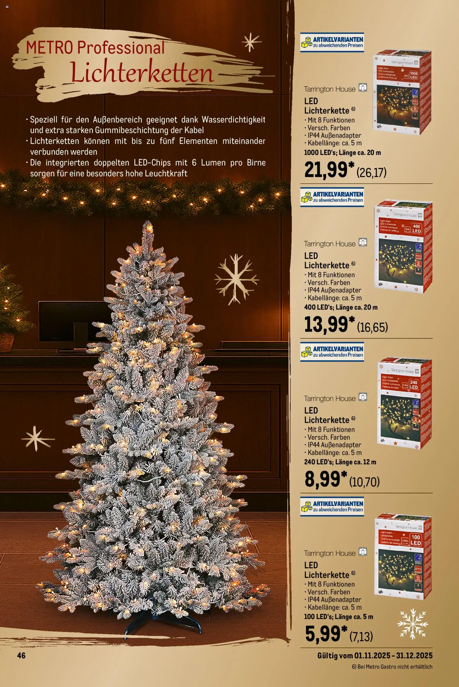 Metro Saisonkatalog Festliche Momente - Seite 54 - gültig ab 01.11.2025