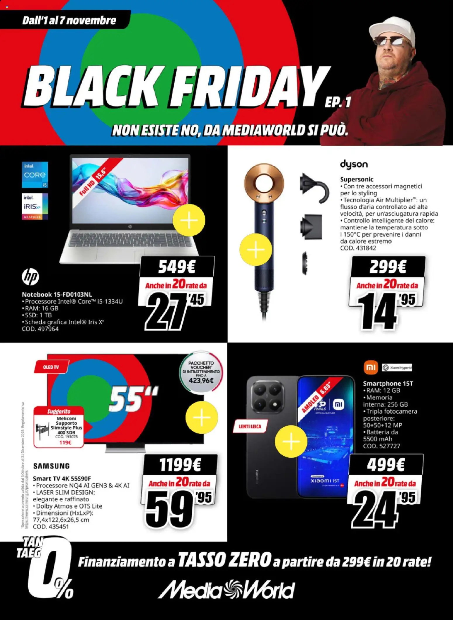 Media World - Black Friday - pagina 1 - valido dal 01/11/2025