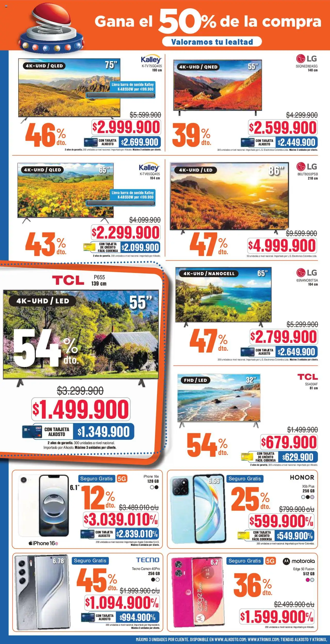 Alkosto folleto - Página de 6 - Válido desde 12/07/2025