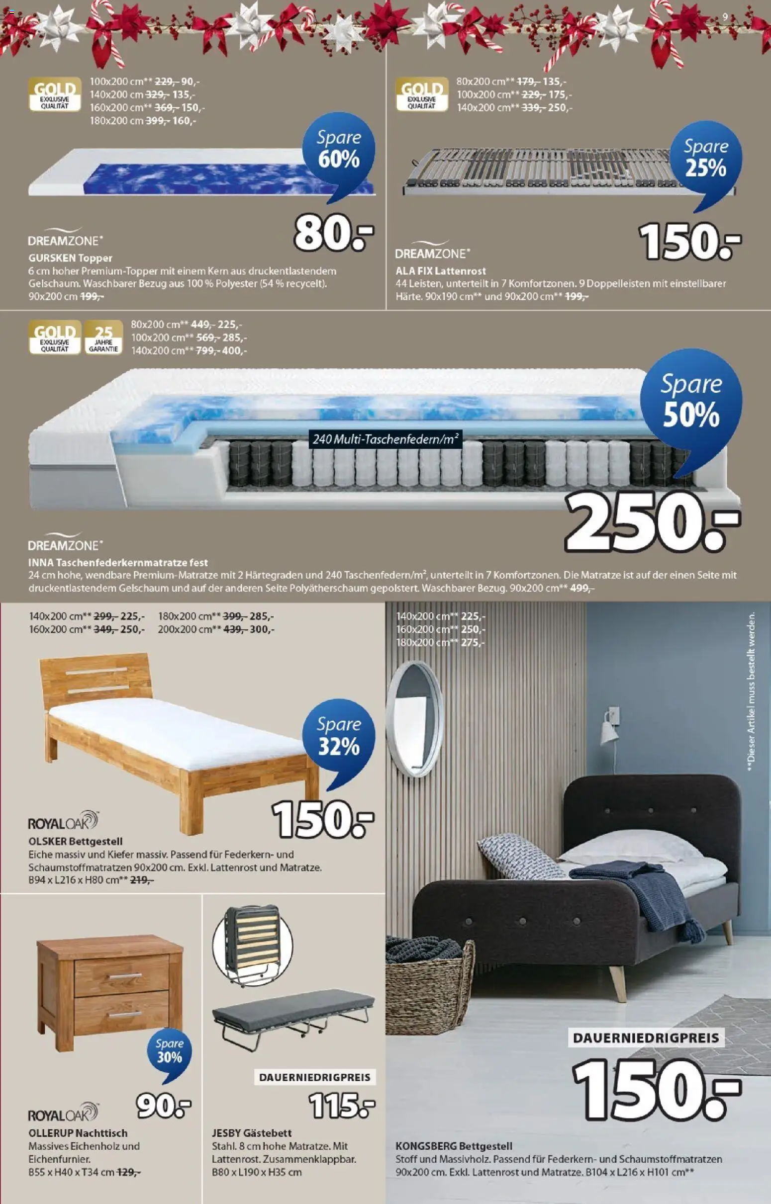 Prospekt JYSK - Seite 9 - gültig ab 22.11.2025