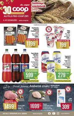 Előnézet COOP - Abc & szuper / Alföld Pro-Coop Zrt. érvényes 2025.08.21.-tól
