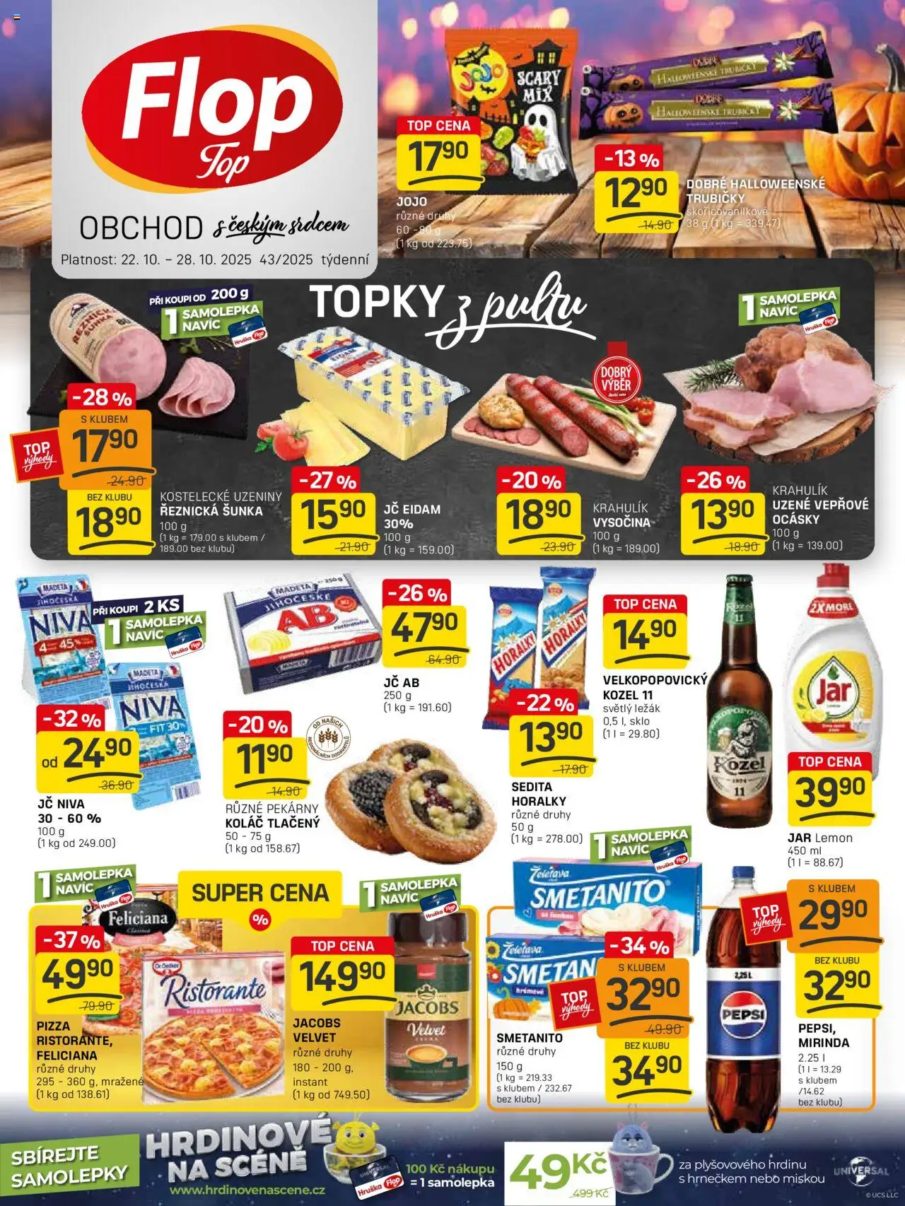Flop leták - FlopTop - strana 1- platný od 22.10.2025