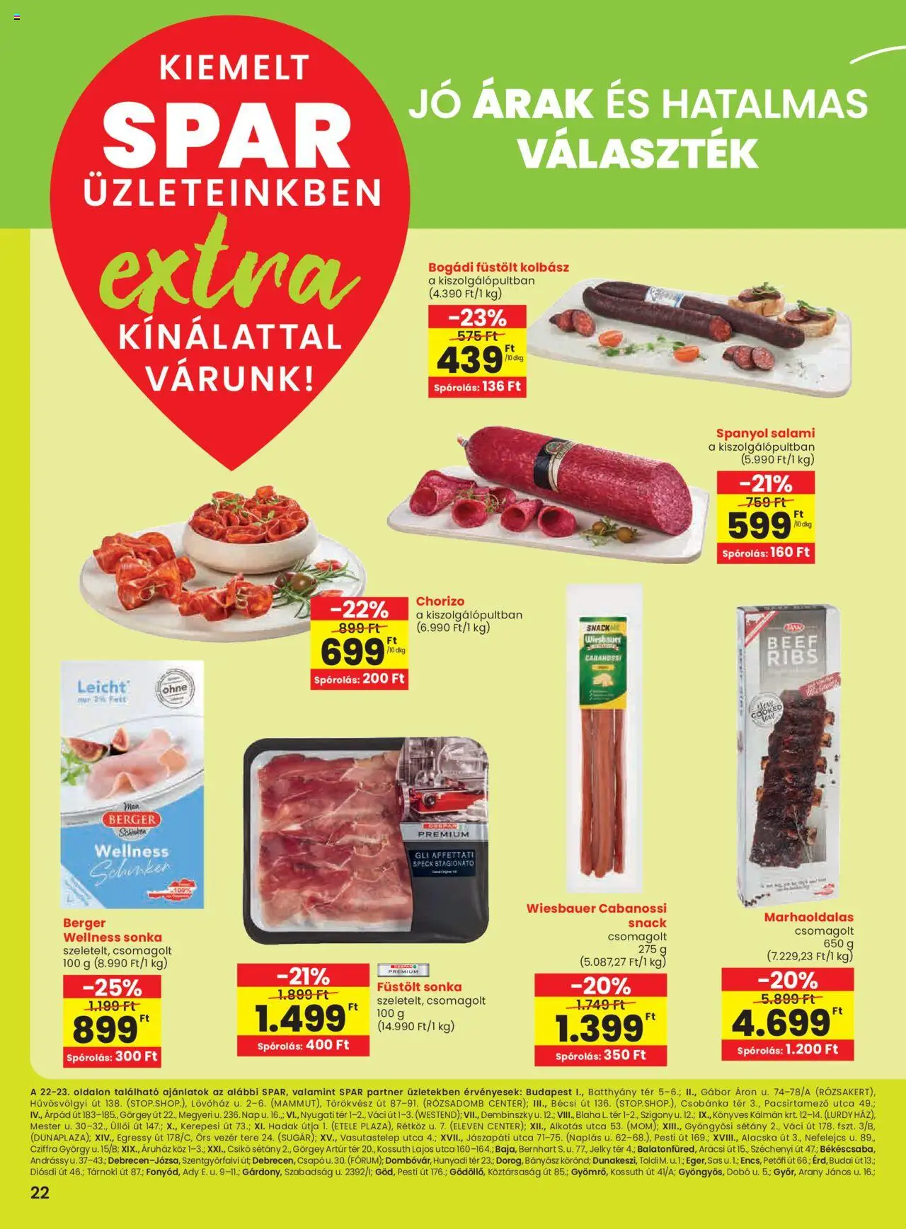 Interspar SPAR extra ajánlat - 3oldal - érvényes 2025.07.17.-tól