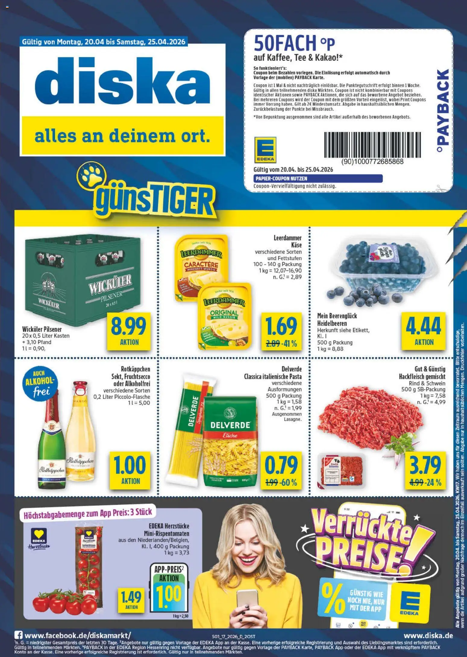 Diska Prospekt 	 - Seite 1 - gültig ab 20.04.2026