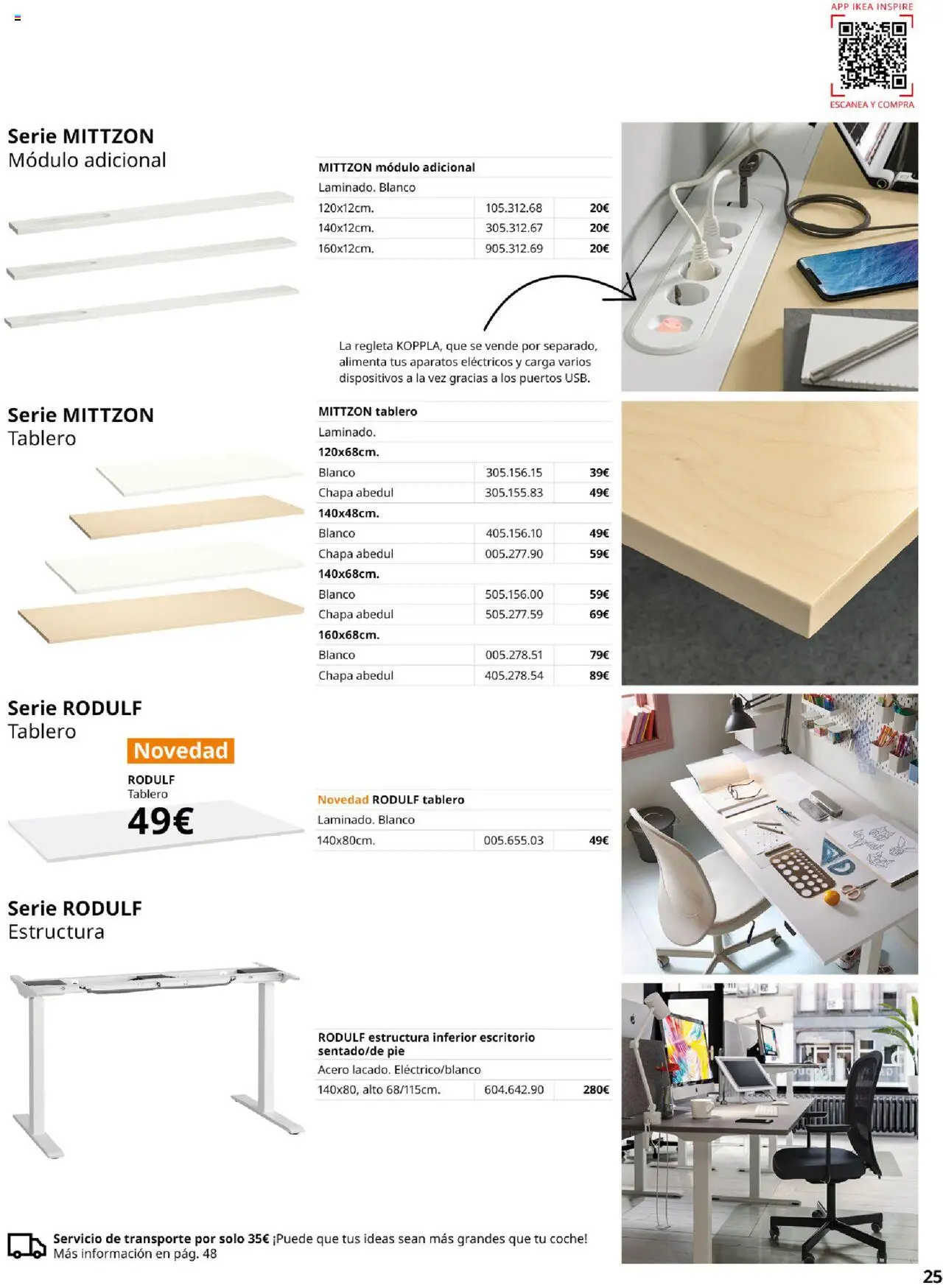 Catálogo IKEA Espacios de trabajo - Página de 25 - Válido desde 04/02/2025