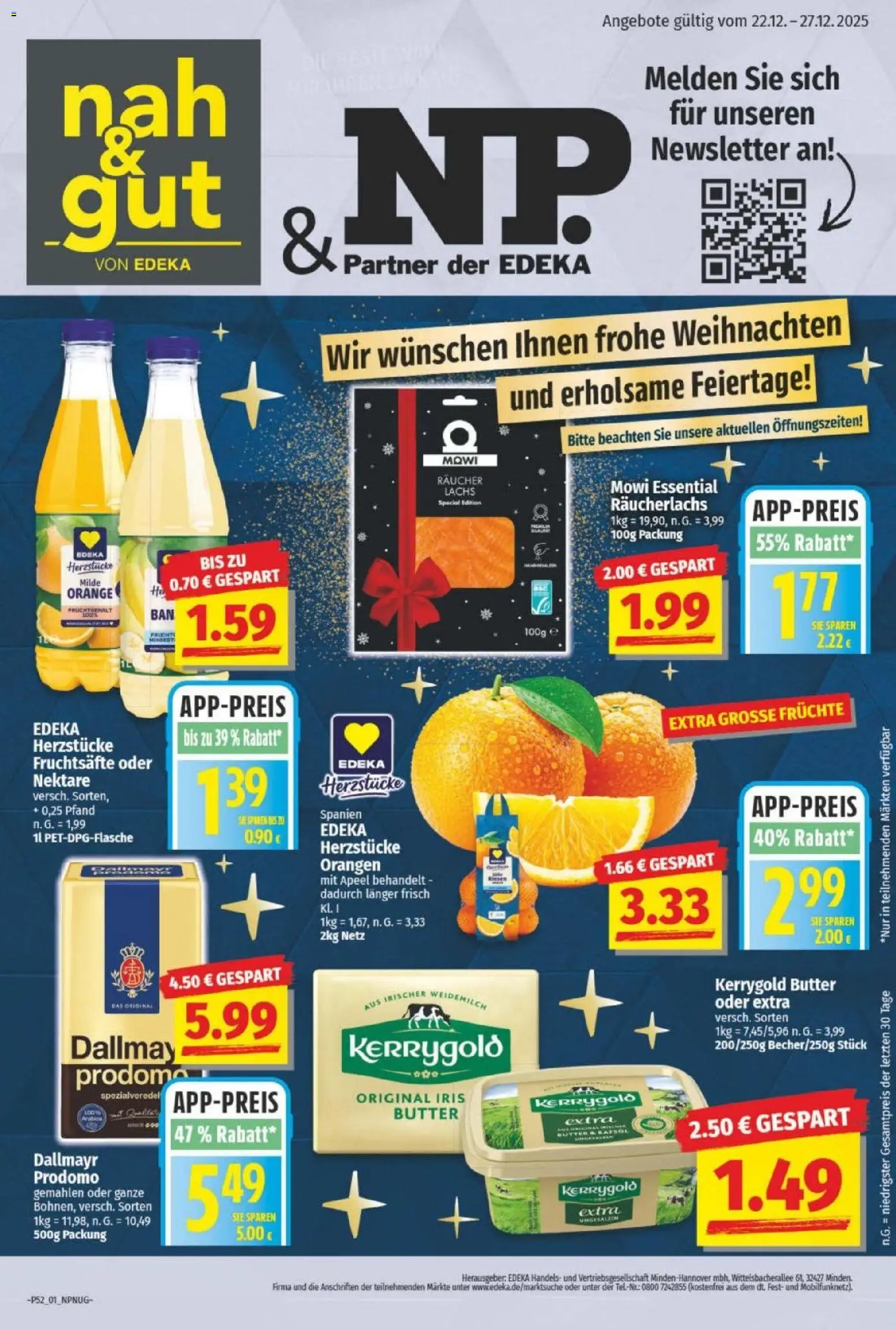 NP Discount Prospekt - Seite 1 - gültig ab 21.12.2025