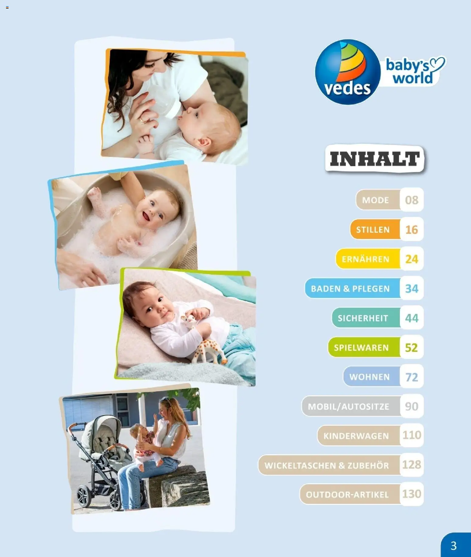 Vedes  Babykatalog  - Seite 3 - gültig ab 01.01.2026