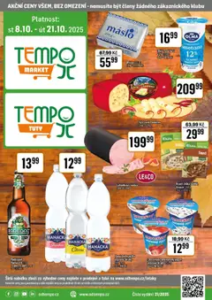 Náhled Tempo leták platný od 08.10.2025