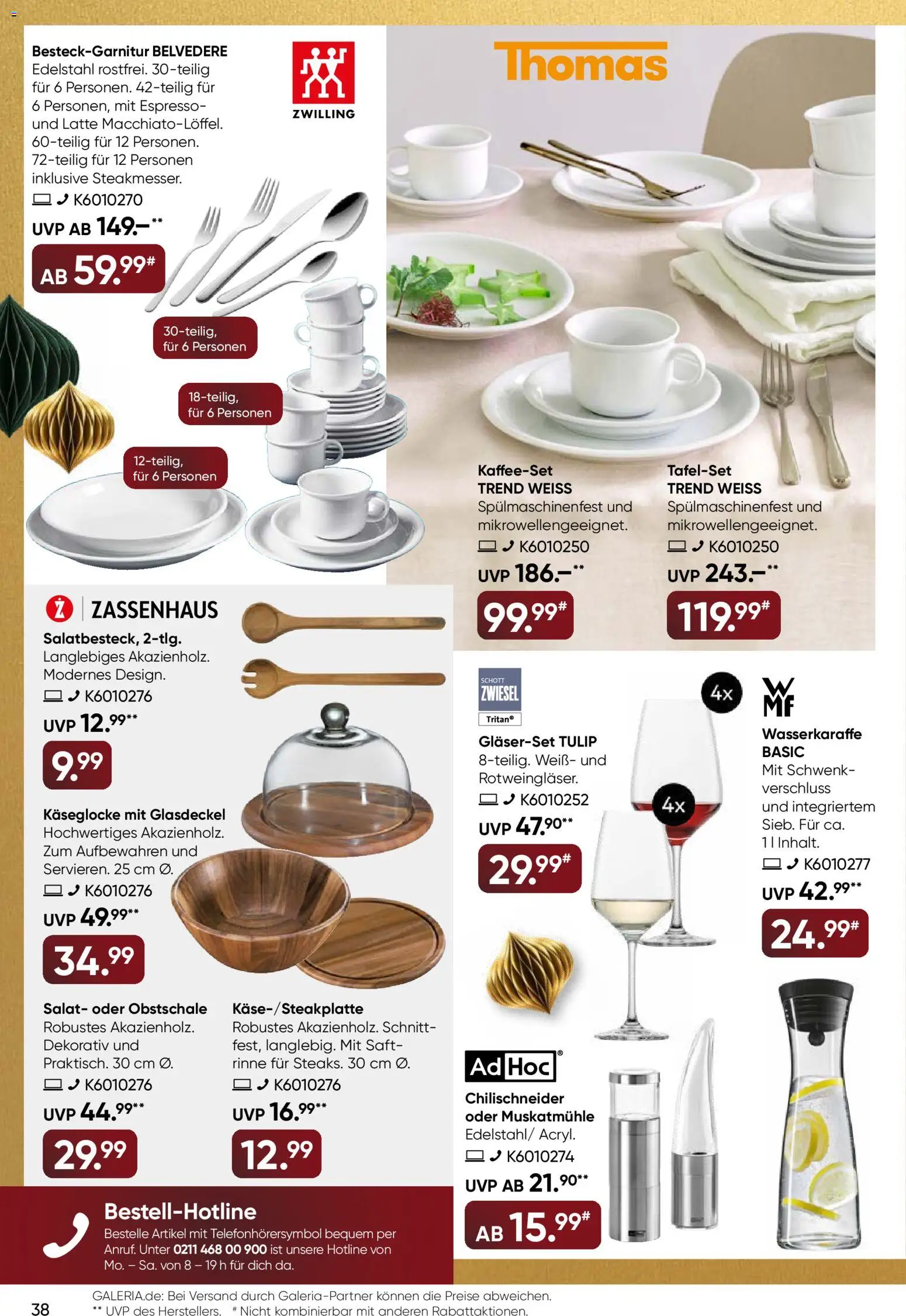 Galeria Karstadt Kaufhof Prospekt 	 - Seite 38 - gültig ab 03.12.2025