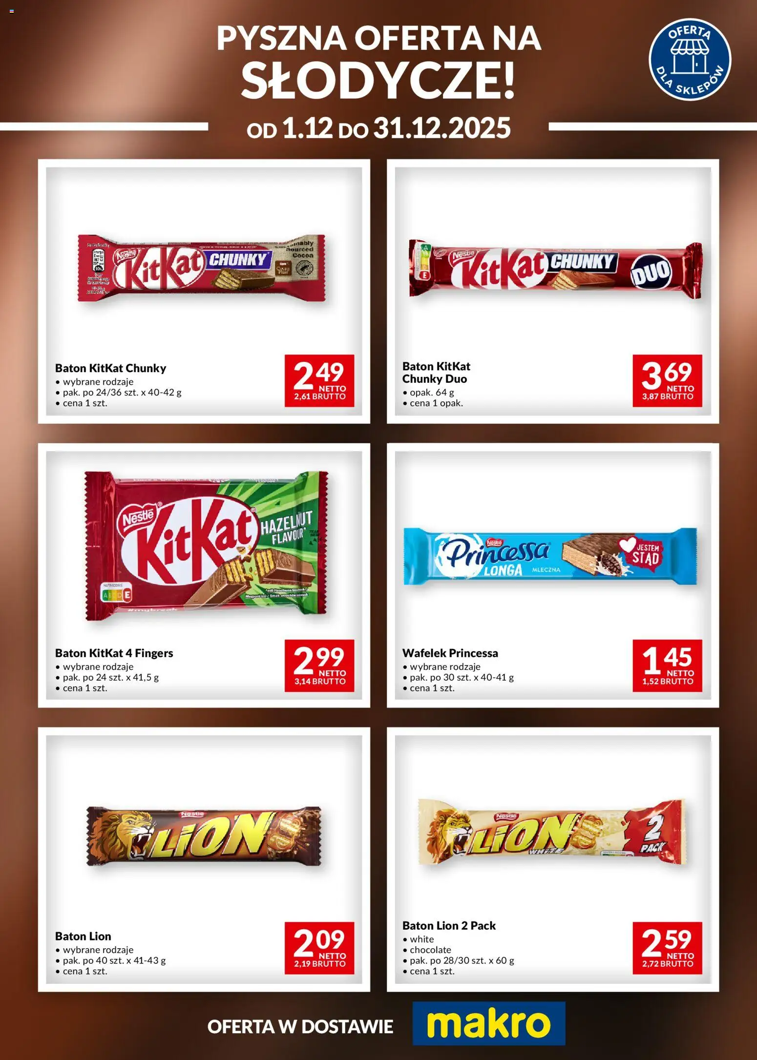 Makro Gazetka - Nestle - strona 1- ważny od 01.12.2025