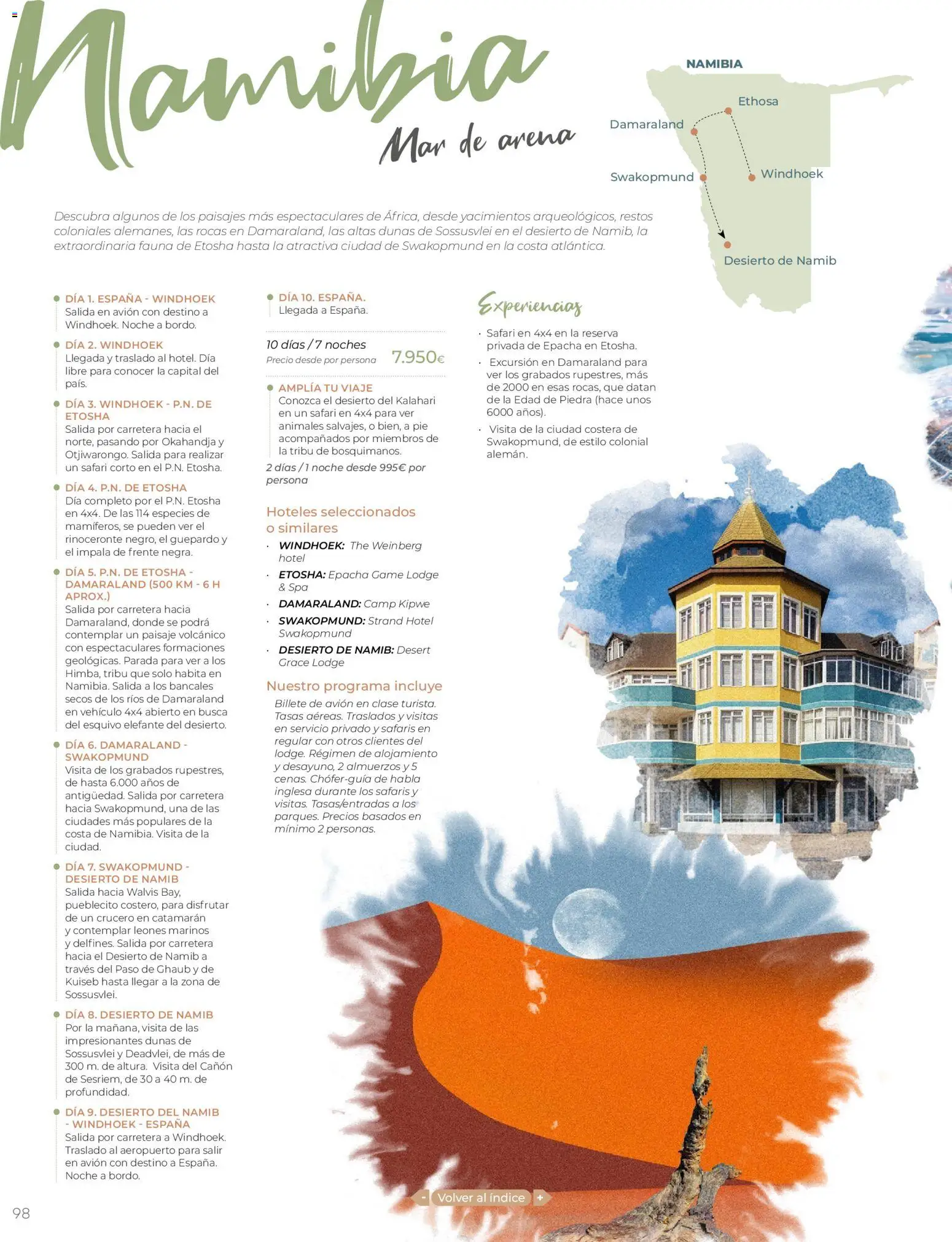 Viajes El Corte Inglés - Catálogo Tourmundial Premium - Página de 100 - Válido desde 01/01/2026