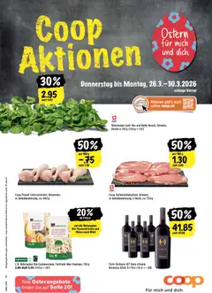 Vorschau Coop aktionen gültig ab 26.03.2026