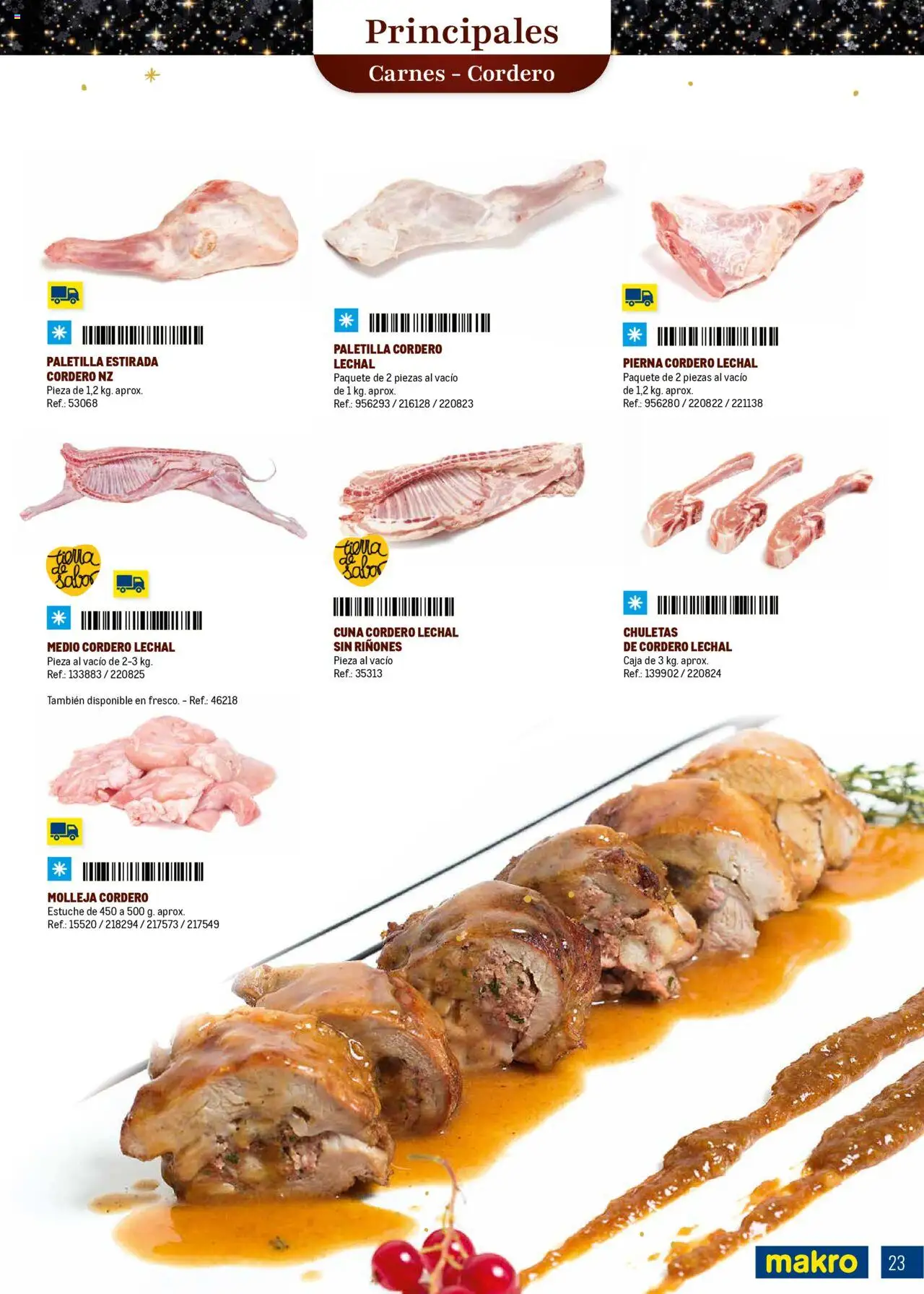 Makro - Comidas y Cenas de Navidad Prat - Página de 23 - Válido desde 03/10/2025