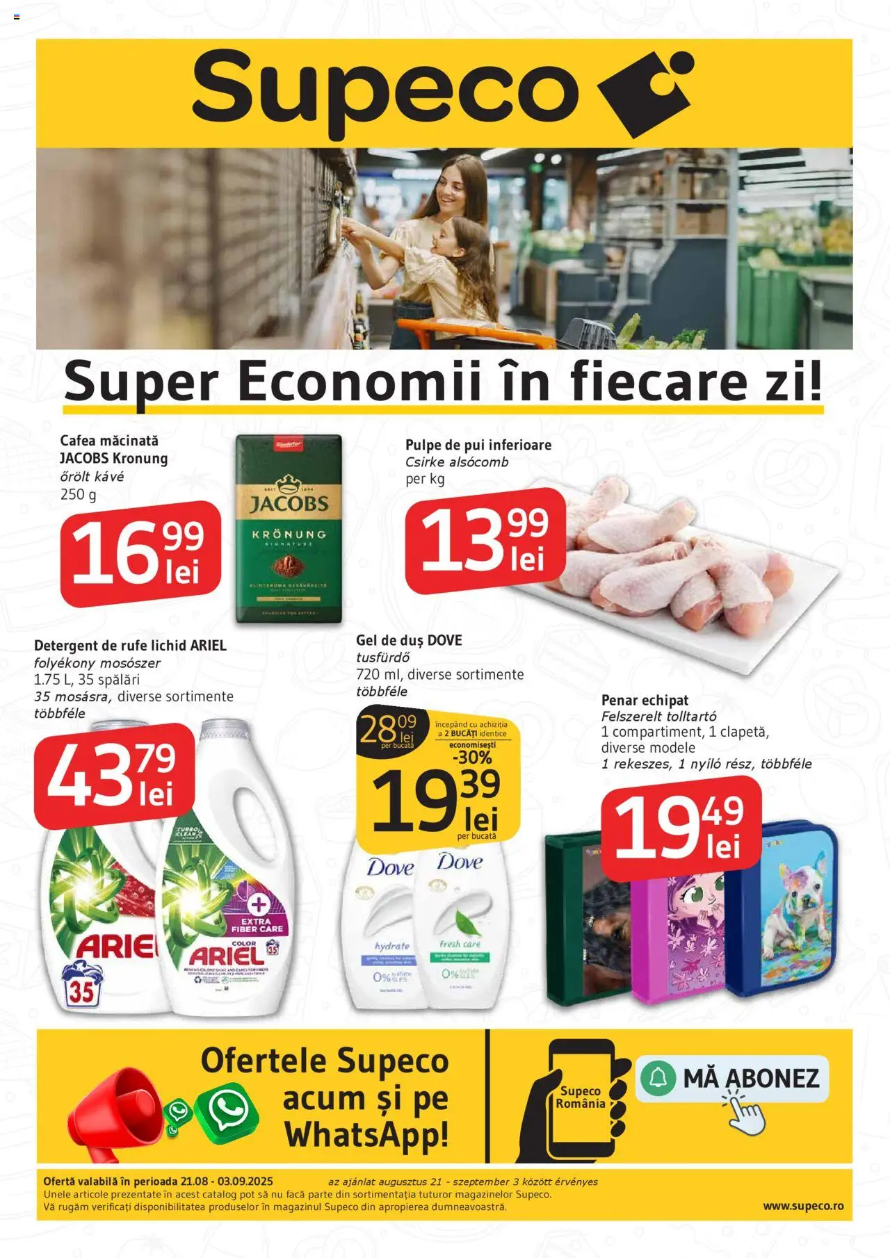 Catalog Supeco Bilingv - pagina 1- valabil de la 21.08.2025