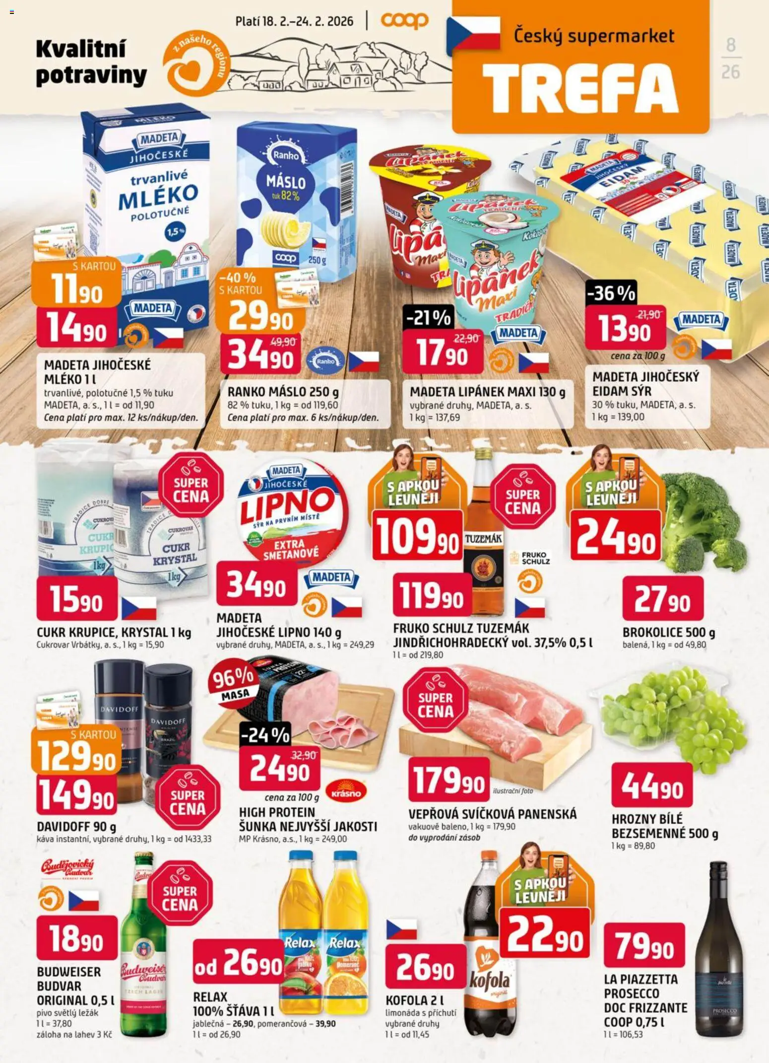 Trefa leták - strana 1- platný od 18.02.2026